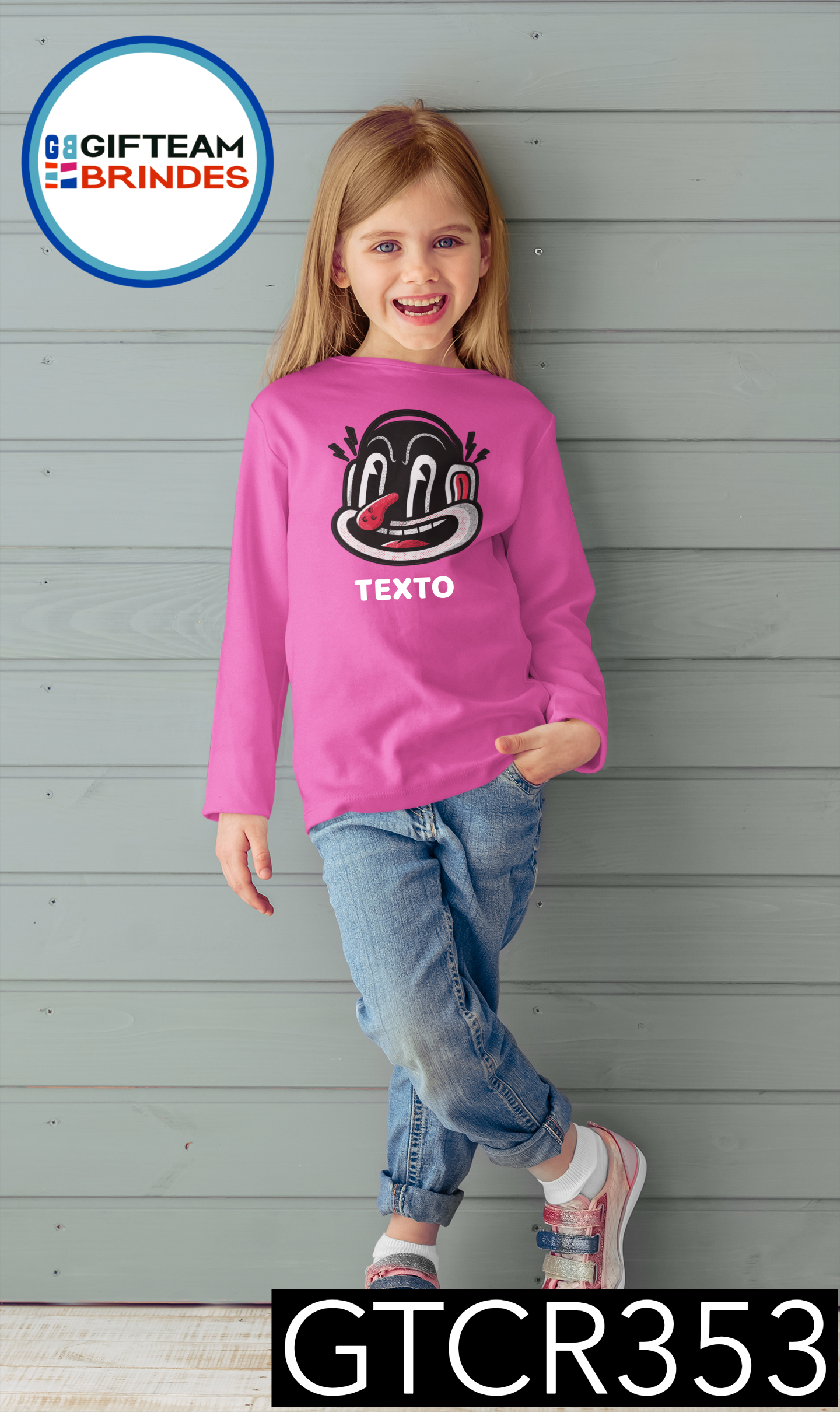 SWEAT-SHIRT CRIANÇA MÚSICA GTCR353