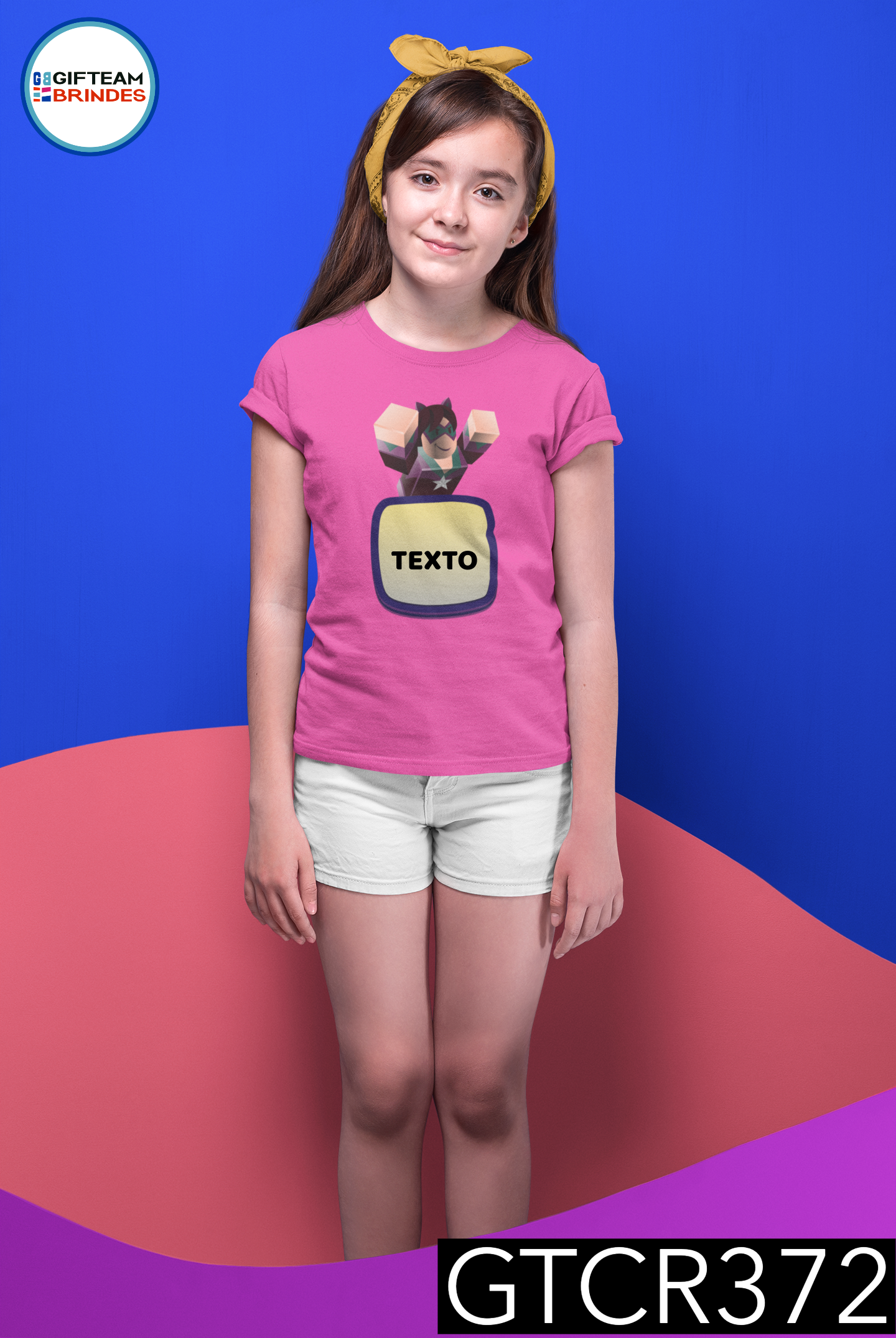 T-SHIRT CRIANÇA ANIMAÇÃO GTCR372