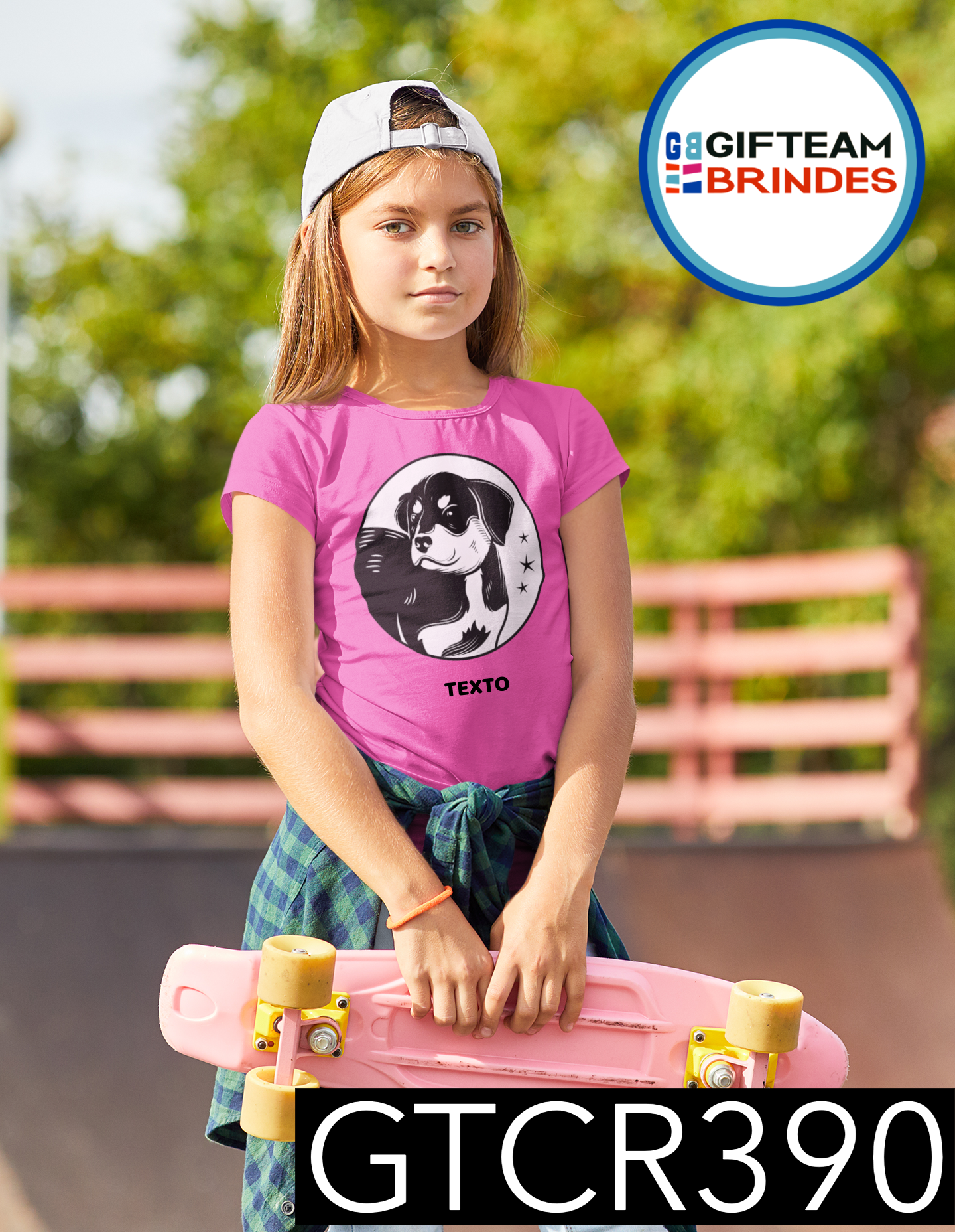 T-SHIRT CRIANÇA ANIMAIS GTCR390