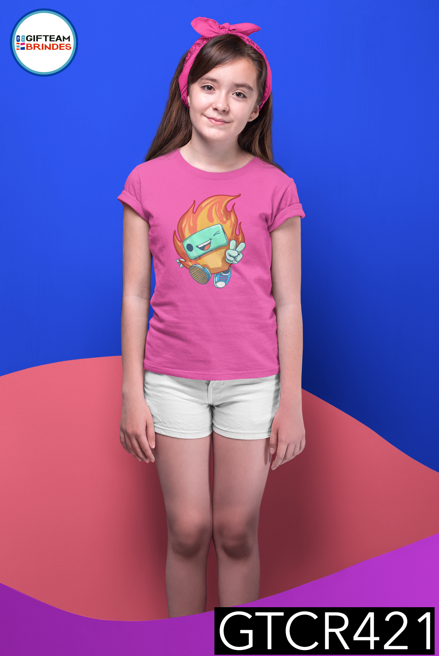 T-SHIRT CRIANÇA ANIMAÇÃO GTCR421
