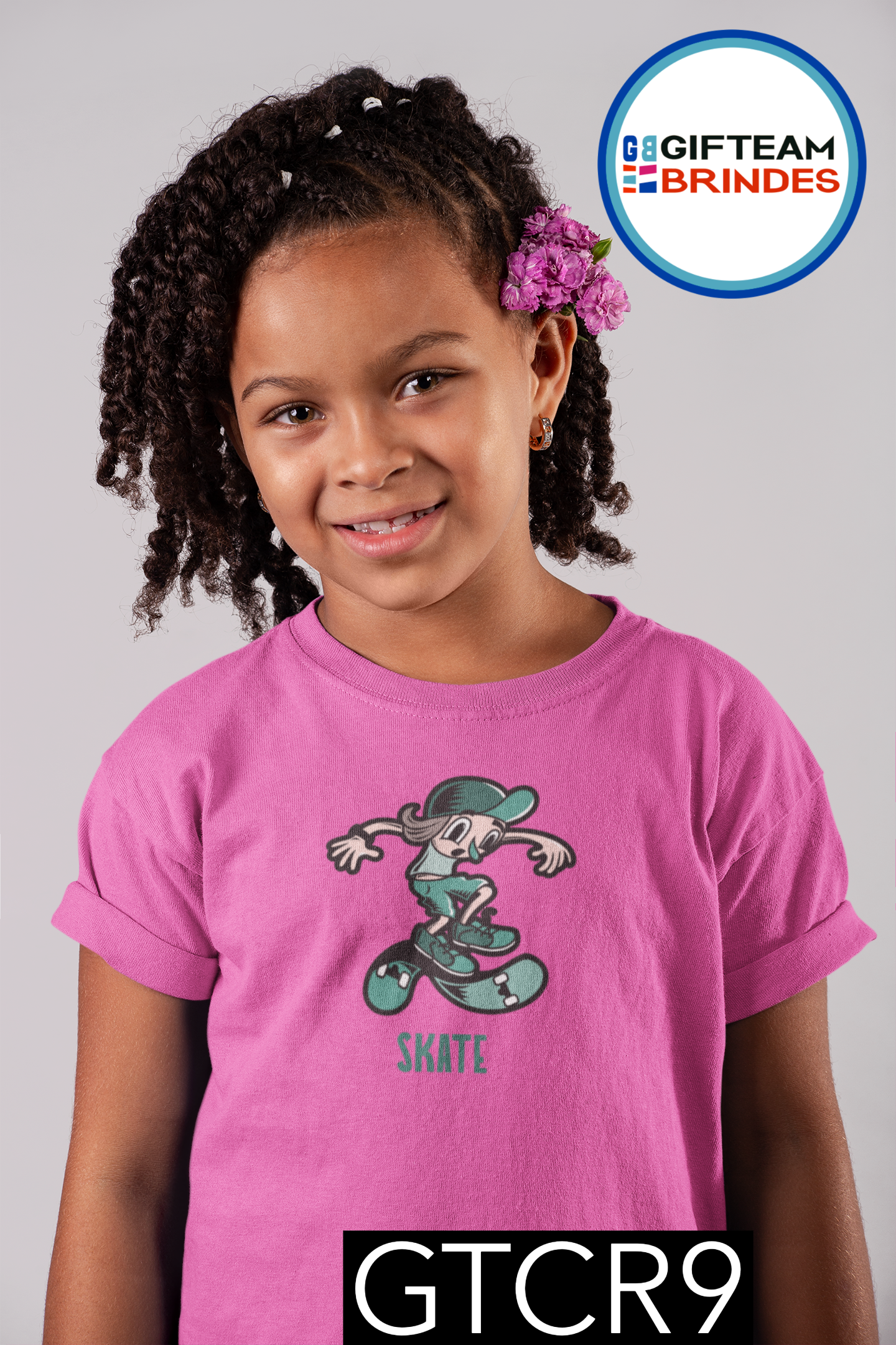 T-SHIRT CRIANÇA DESPORTO GTCR9
