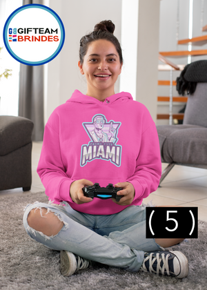 SWEAT SHIRTS CAPUZ SENHORA GAMING MIAMI  236