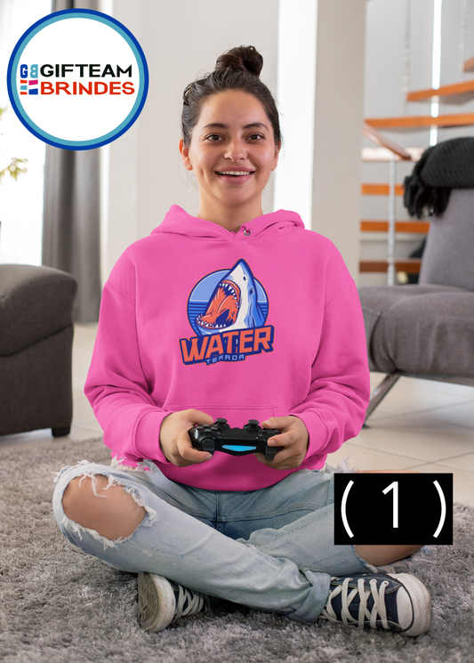 SWEAT SHIRTS CAPUZ SENHORA GAMING WATER TERROR  236