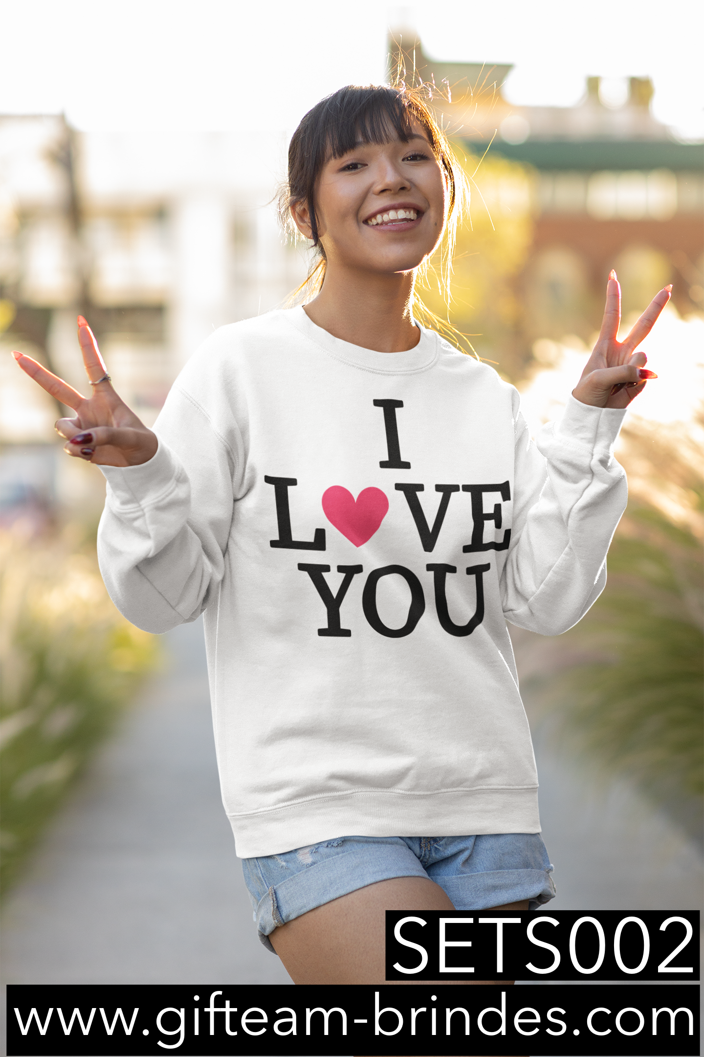 SWEAT SHIRT DIA NAMORADOS