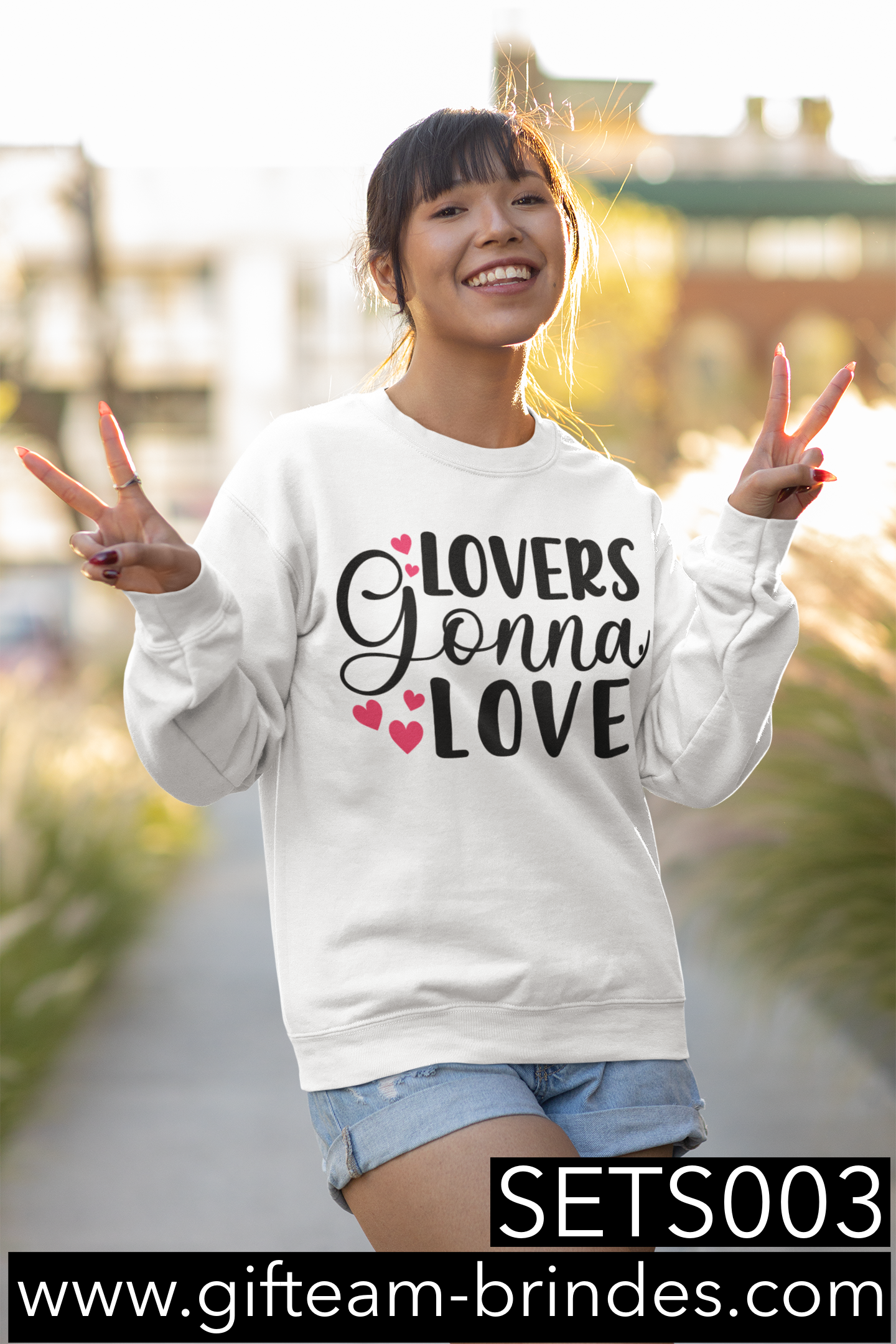 SWEAT SHIRT DIA NAMORADOS