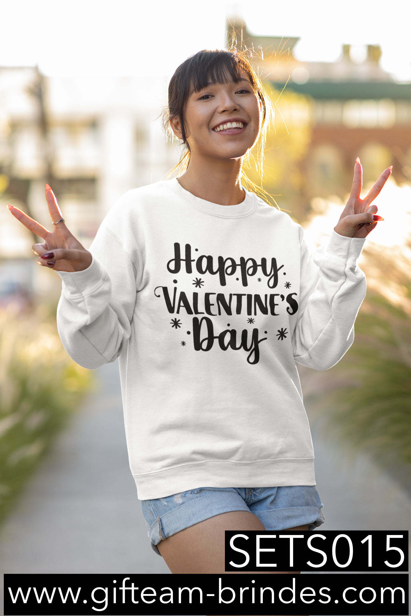 SWEAT SHIRT DIA NAMORADOS