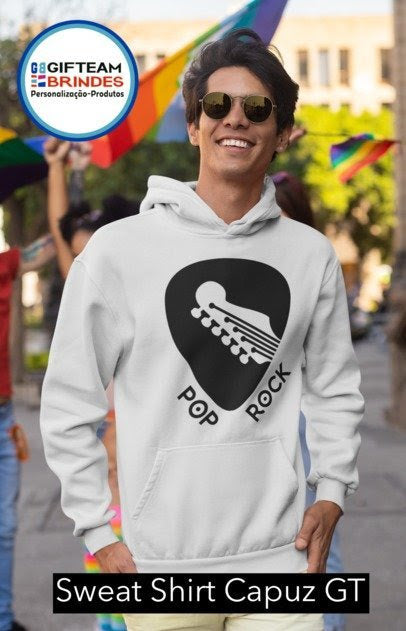 SWEAT CAPUZ HOMEM POP ROCK GTBC236