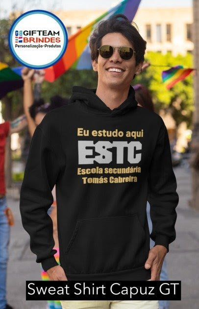 SWEAT CAPUZ HOMEM ESTC FARO  GTBC236