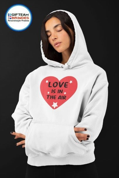 SWEAT CAPUZ SENHORA LOVE IS IN THE AIR GTBC236