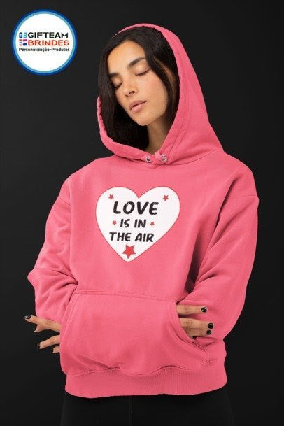 SWEAT CAPUZ SENHORA LOVE IS IN THE AIR GTBC236