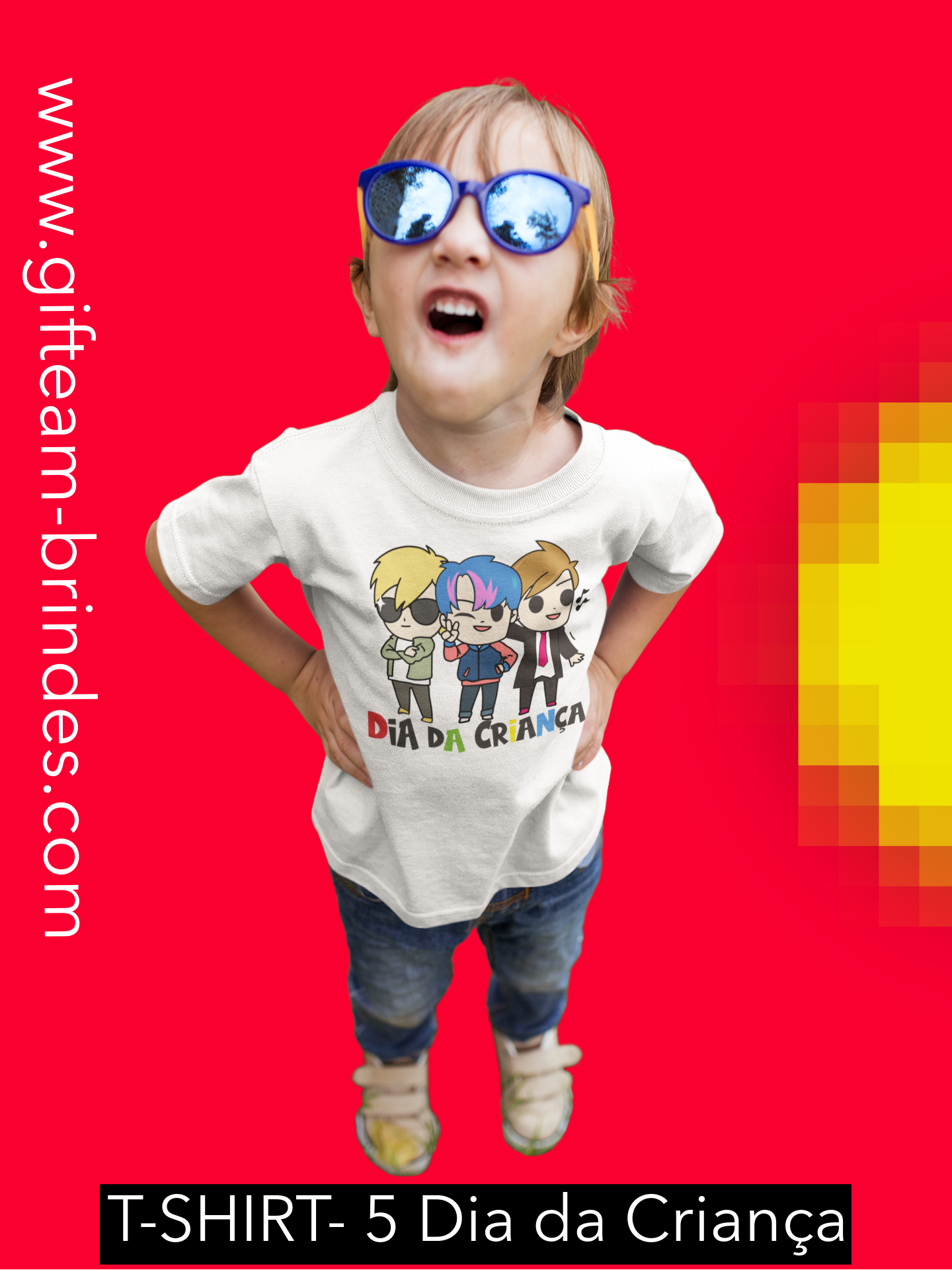 T-SHIRTS DIA DA CRIANÇA