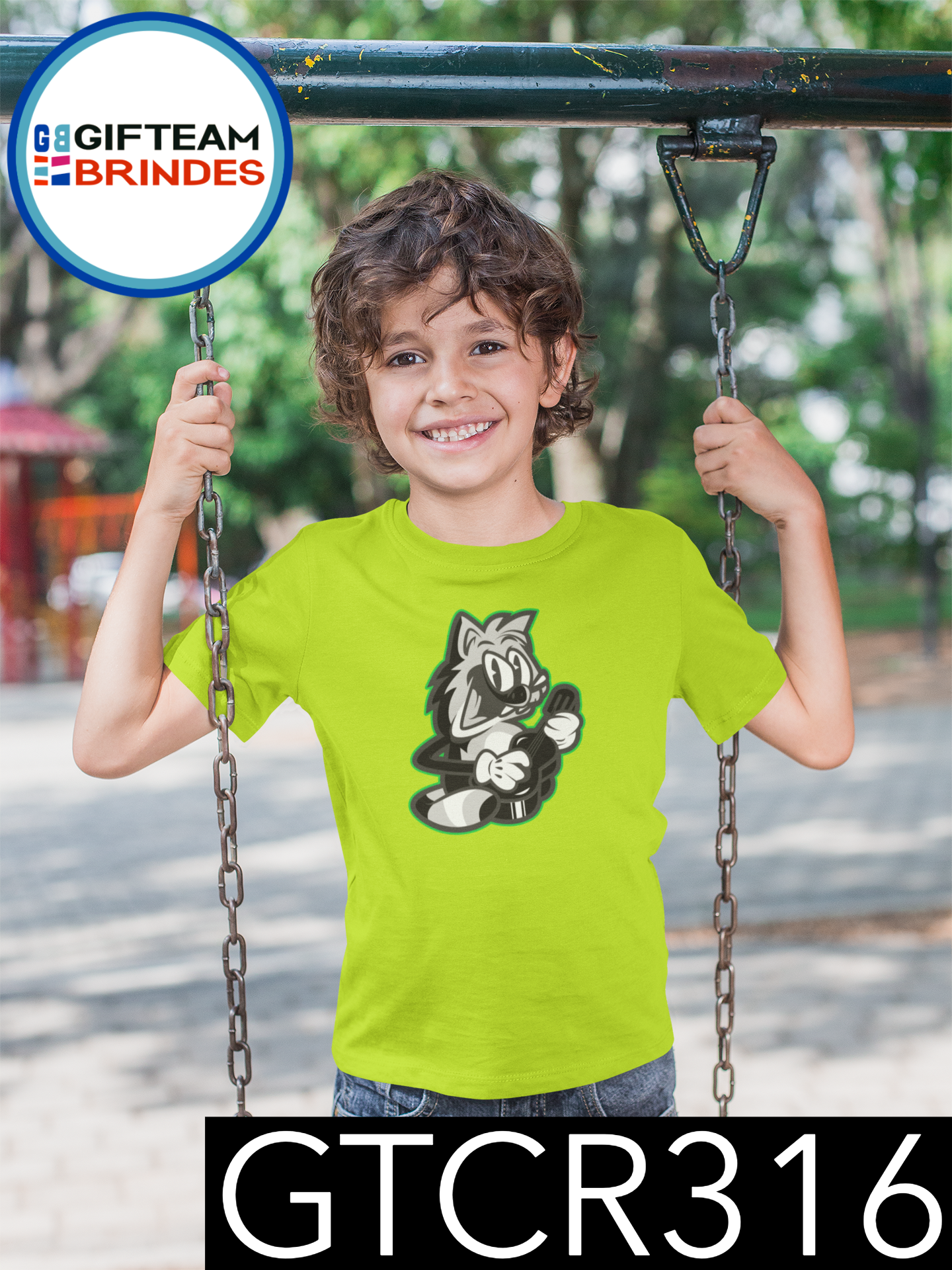 T-SHIRT CRIANÇA MÚSICA GTCR316