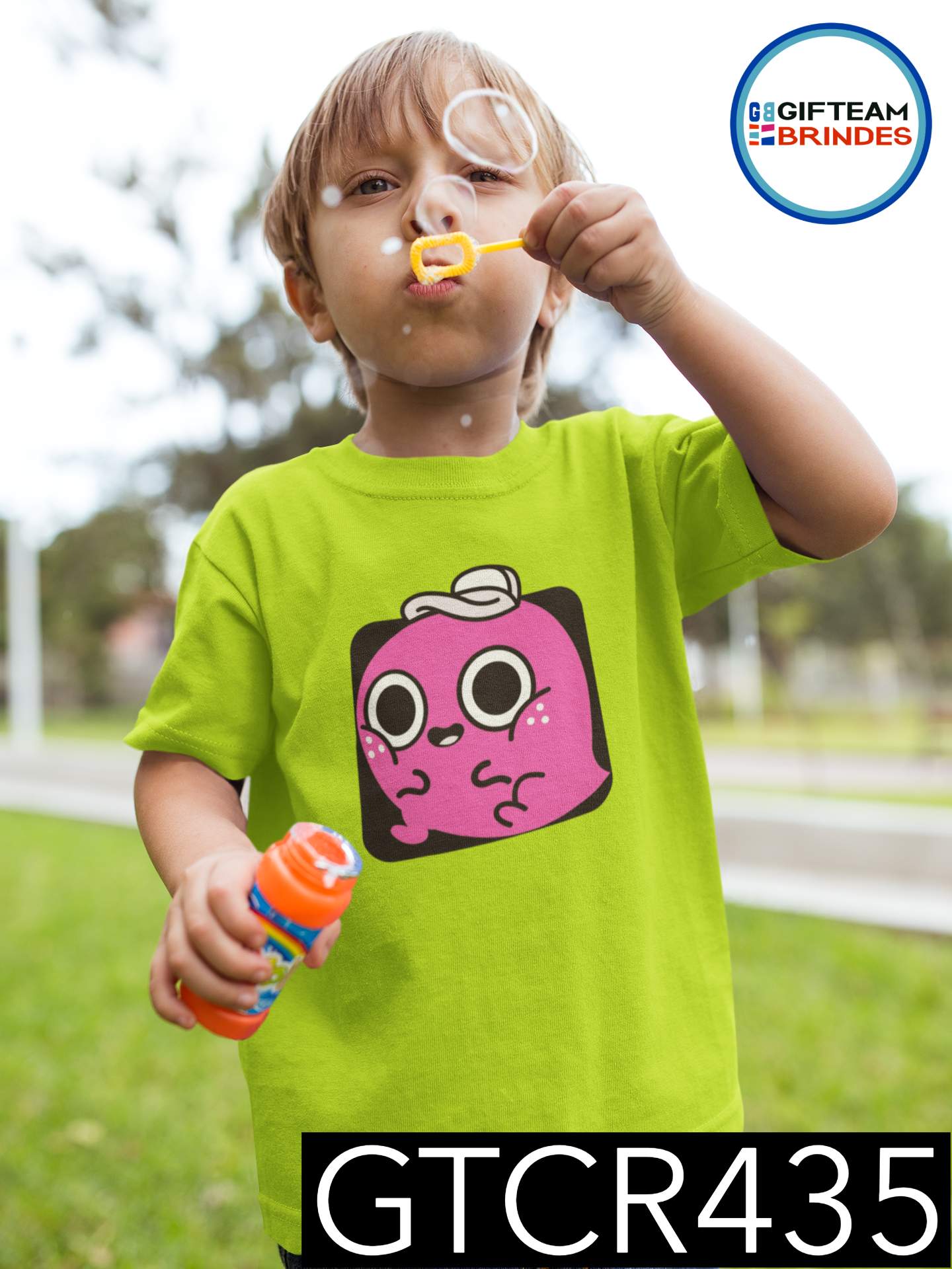 T-SHIRT CRIANÇA ANIMAÇÃO GTCR435