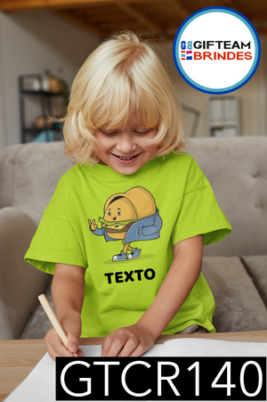 T-SHIRT CRIANÇA ALIMENTOS GTCR140