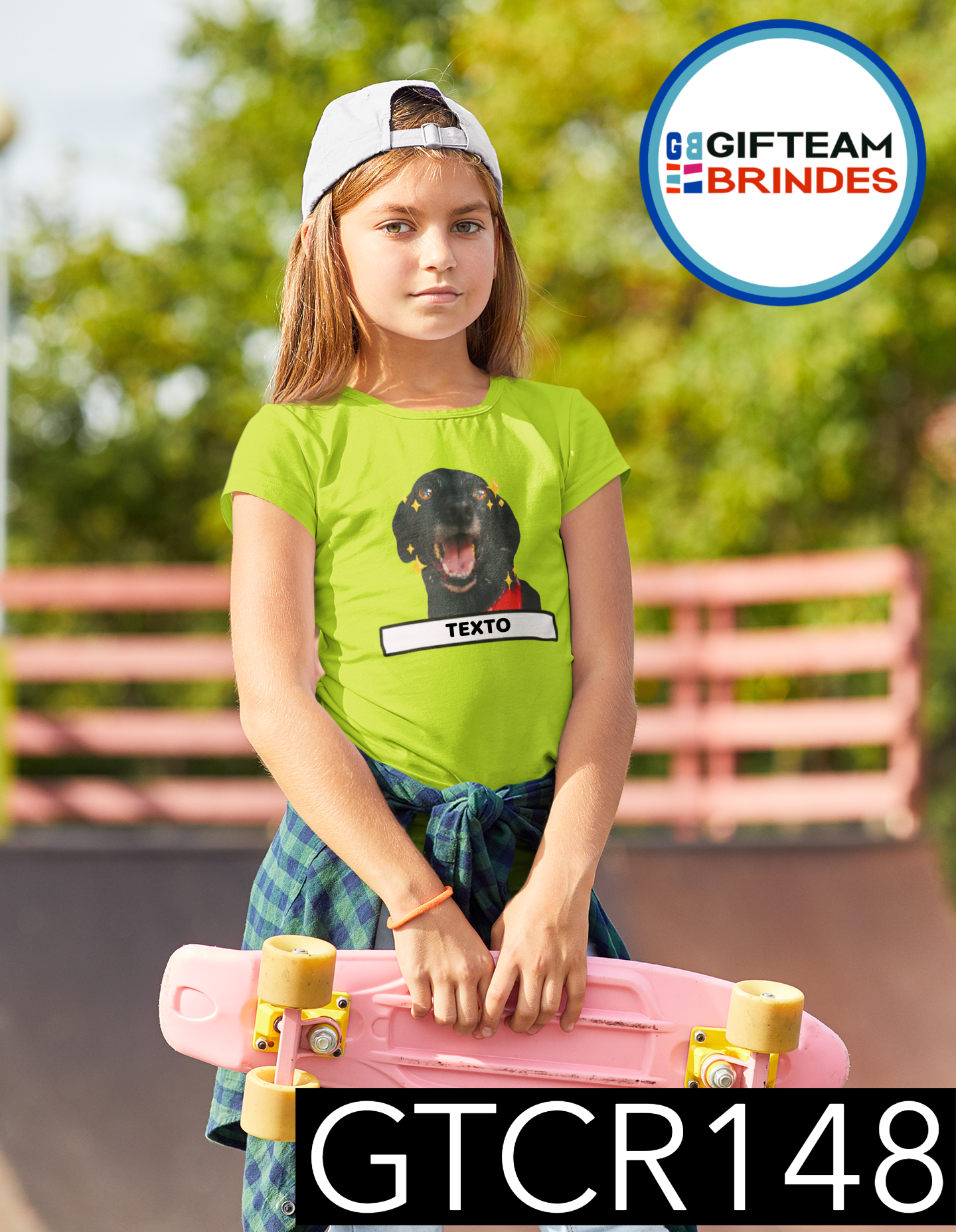 T-SHIRT CRIANÇA ANIMAIS GTCR148