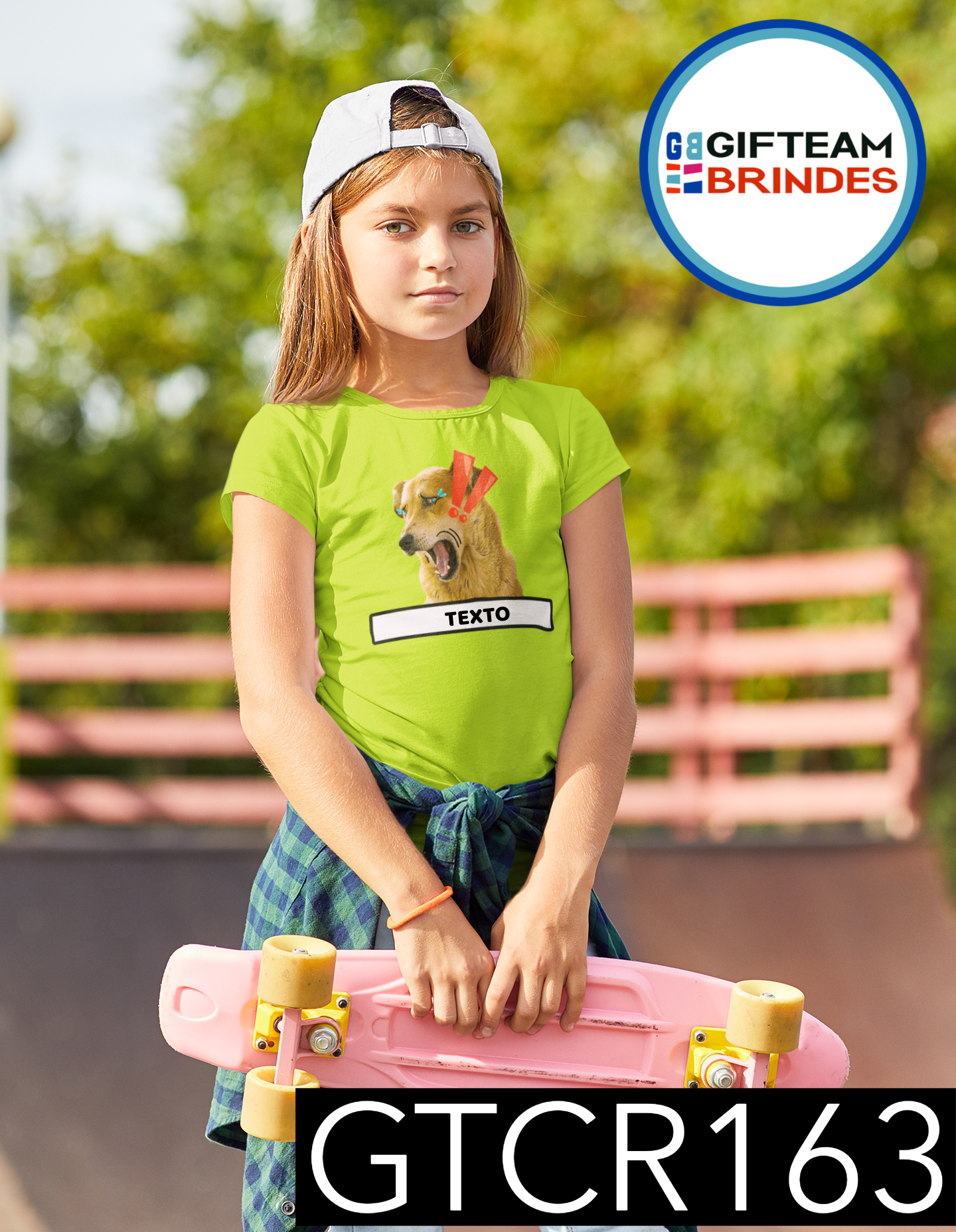 T-SHIRT CRIANÇA ANIMAIS GTCR163