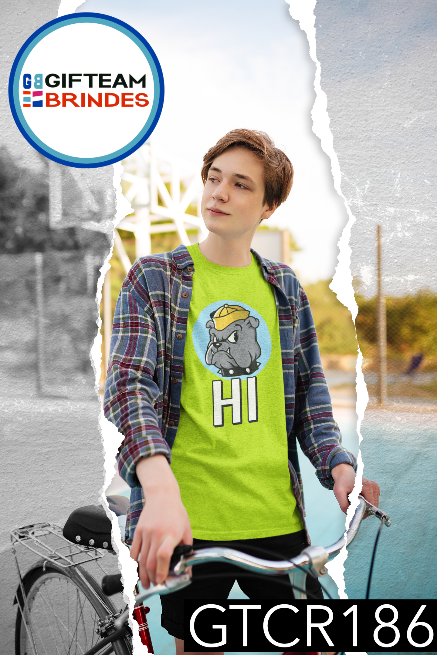 T-SHIRT CRIANÇA ANIMAÇÃO GTCR186