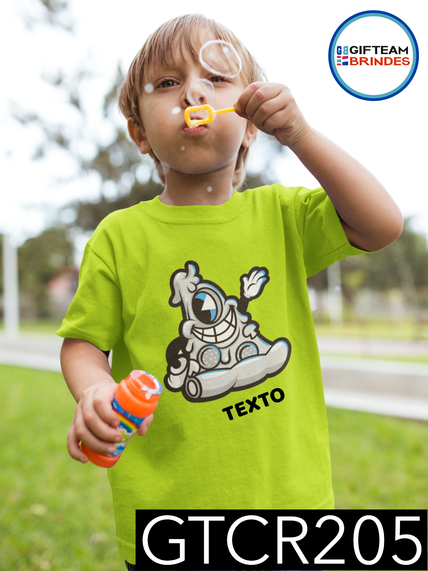 T-SHIRT CRIANÇA ANIMAÇÃO GTCR205