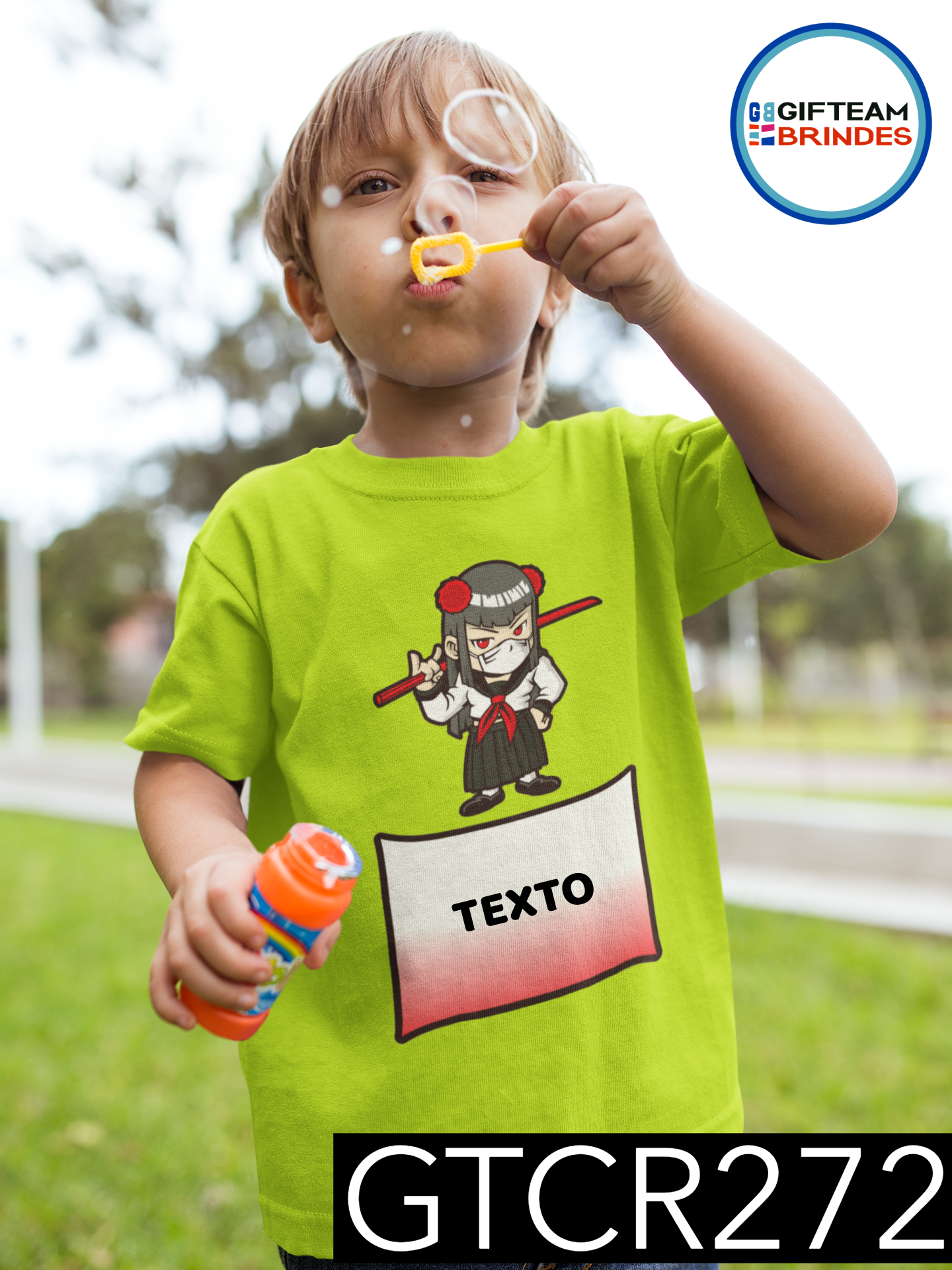 T-SHIRT CRIANÇA ANIMAÇÃO GTCR272