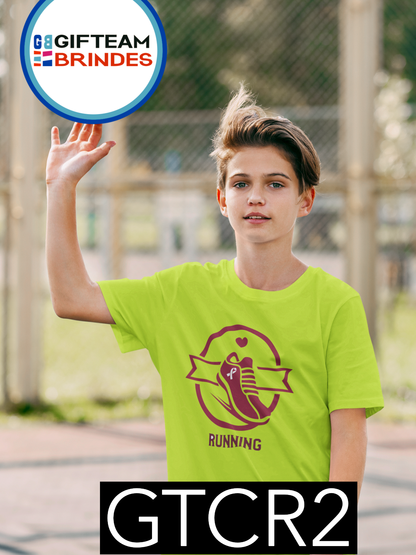 T-SHIRT CRIANÇA DESPORTO GTCR2