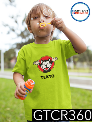 T-SHIRT CRIANÇA ANIMAÇÃO GTCR 360