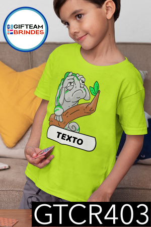 T-SHIRT CRIANÇA ANIMAIS GTCR403