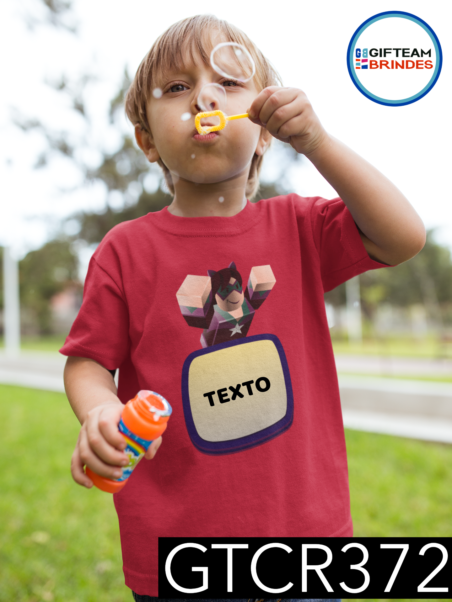 T-SHIRT CRIANÇA ANIMAÇÃO GTCR372