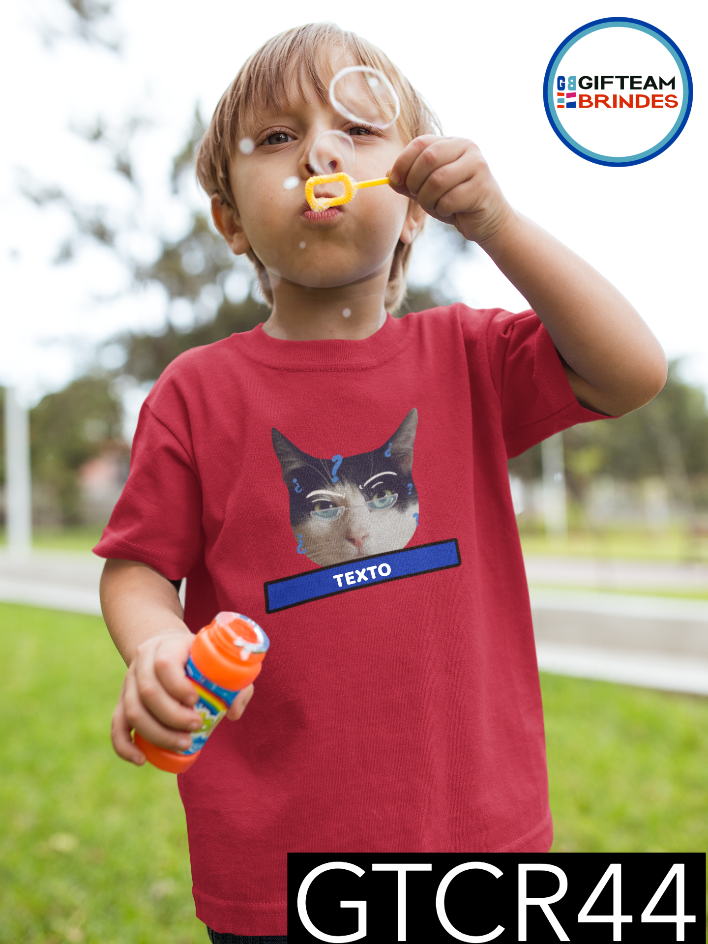 T-SHIRT CRIANÇA ANIMAIS GTCR44