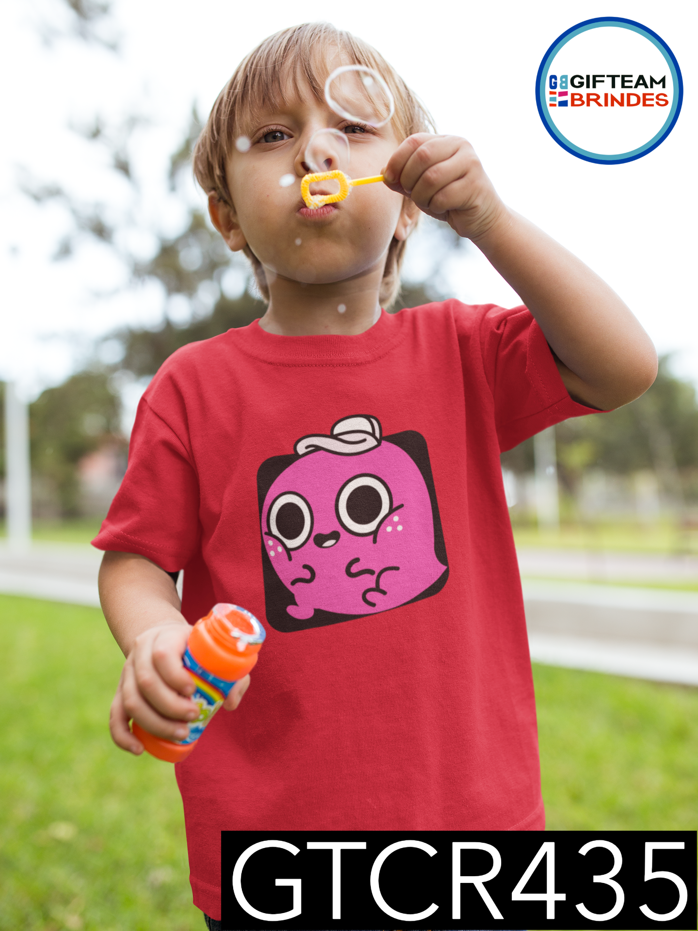 T-SHIRT CRIANÇA ANIMAÇÃO GTCR435