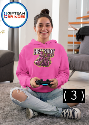 SWEAT SHIRTS CAPUZ SENHORA GAMING HELISHOT  236