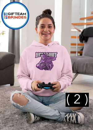 SWEAT SHIRTS CAPUZ SENHORA GAMING HELISHOT  236