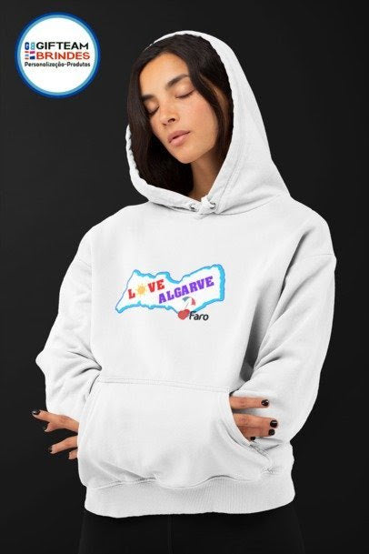 SWEAT CAPUZ SENHORA MAPA ALGARVE GTBC236