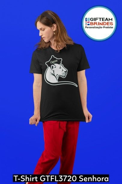 T-SHIRT SENHORA GTFL720 QUEEN LEÔA