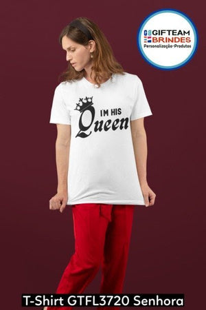 T-SHIRT SENHORA GTFL720 I´M HIS QUEEN