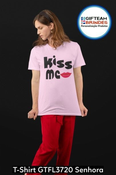 T-SHIRT SENHORA GTFL720 KISS ME