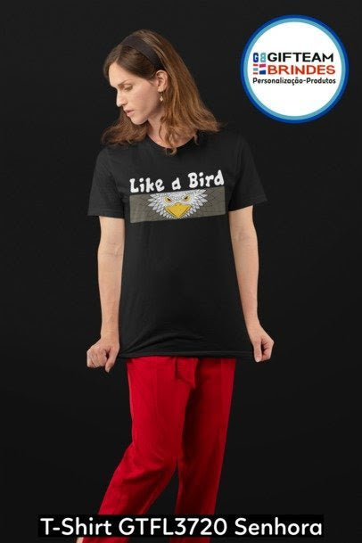 T-SHIRT SENHORA GTFL720 LIKE A BIRD