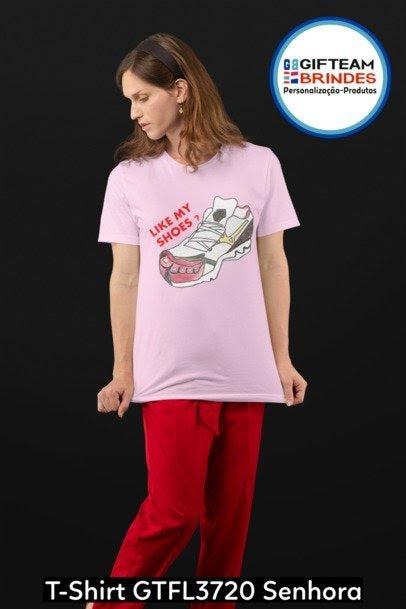 T-SHIRT SENHORA GTFL720 LIKE MY SHOES