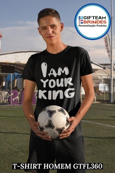 T-SHIRT HOMEM GTFL360 I AM YOUR KING