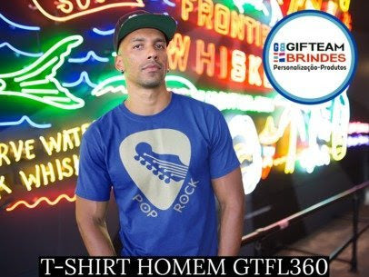 T-SHIRT HOMEM GTFL360 POP ROCK