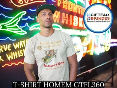 T-SHIRT HOMEM GTFL360 SOL ALGARVE OVO