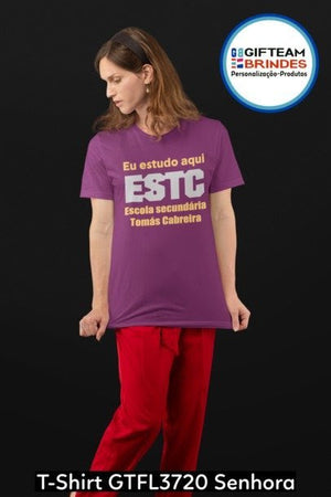 T-SHIRT SENHORA GTFL720 ESTC TOMAS CABREIRA