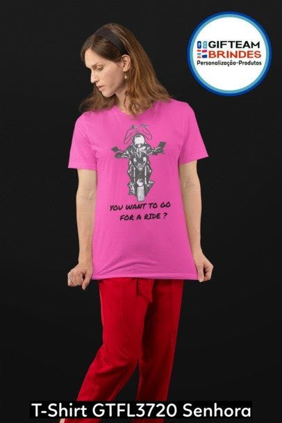 T-SHIRT SENHORA GTFL720 TAKE A RIDE
