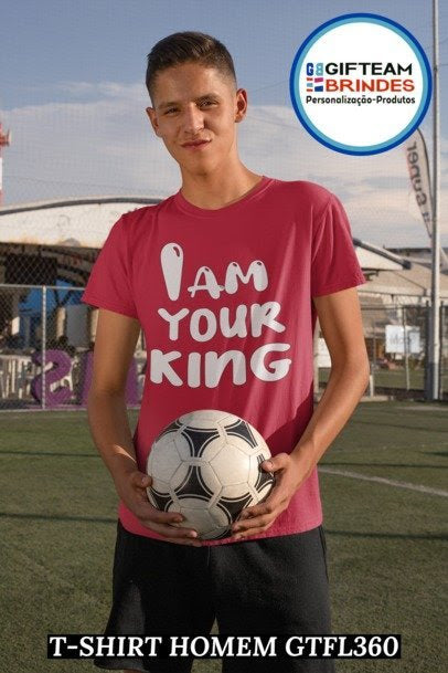 T-SHIRT HOMEM GTFL360 I AM YOUR KING