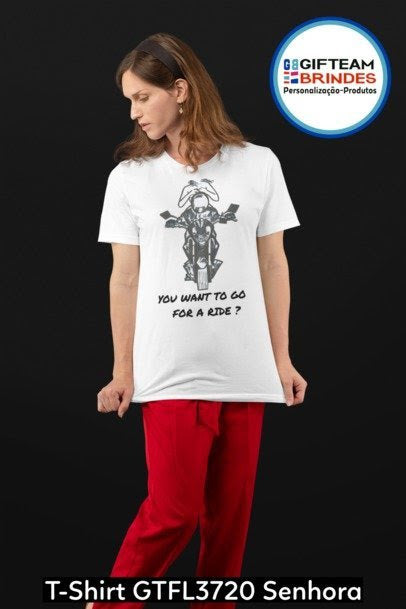 T-SHIRT SENHORA GTFL720 TAKE A RIDE