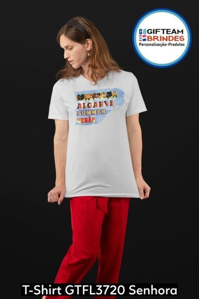 T-SHIRT SENHORA GTFL720 MUSICAL ALGARVE