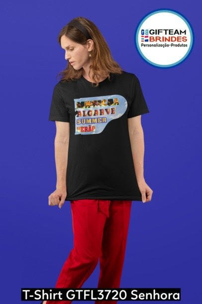 T-SHIRT SENHORA GTFL720 MUSICAL ALGARVE