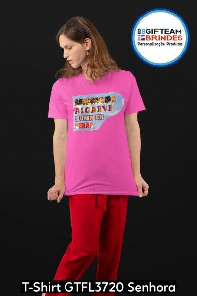 T-SHIRT SENHORA GTFL720 MUSICAL ALGARVE