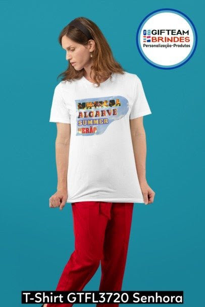 T-SHIRT SENHORA GTFL720 MUSICAL ALGARVE